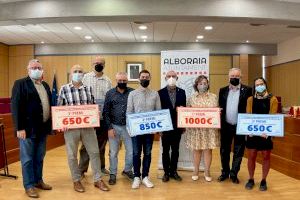El Ayuntamiento de Alboraya entrega premios al comercio local por el uso de valenciano