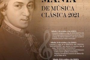 La Orquesta Harmonie Ensemble de Valencia clausura el sábado el Festival Mozartmanía de l’Alfàs