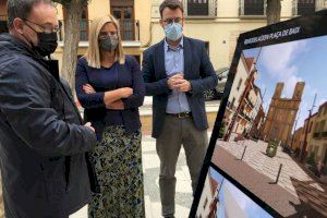 Petrer llevará a cabo una remodelación integral de la plaça de Baix como parte de la estrategia de modernización del casco histórico