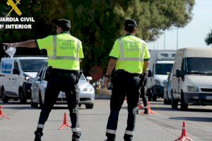 Detenido en Valencia tras arremeter contra una patrulla de la Guardia Civil de Tráfico