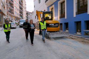 Se inician las obras de remodelación de las calles Benissa y de Fora