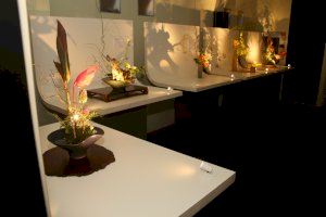‘El subtil art de l'efímer’, la primera mostra d'art floral japonés es pot visitar a Borriana