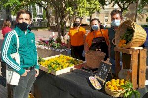 Castelló ofrece producto local, de temporada y a precios justos en la Fira de la Taronja