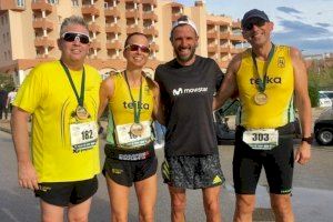 Presencia ‘grogueta’ en el 10K de Oliva Nova  y en el triatlón de Guardamar del Segura