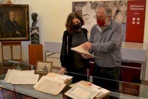 El Micalet dóna el llegat del músic Salvador Giner a la Biblioteca Valenciana