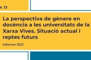 Investigadores de la Universitat d'Alacant elaboren un informe que aborda la situació de la perspectiva de gènere en les universitats de la Xarxa Vives