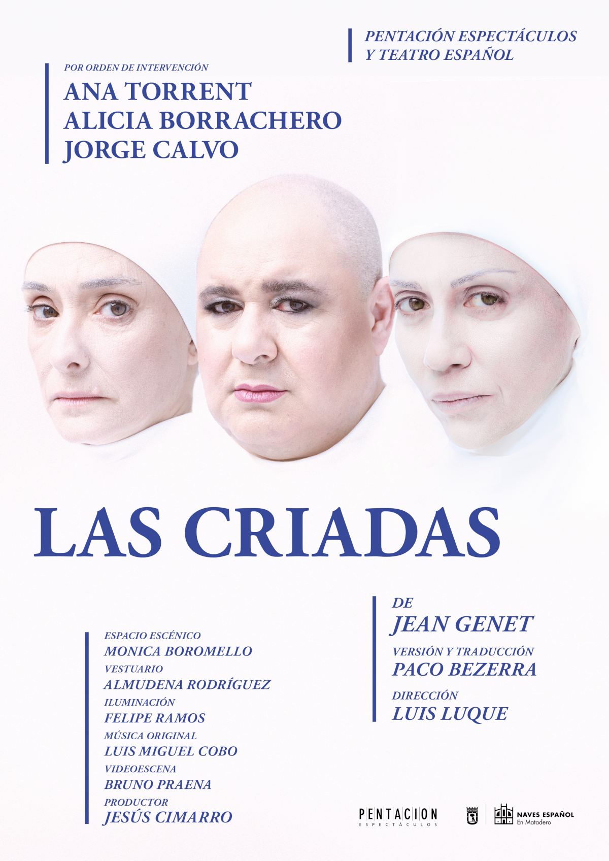 Por lo tanto anfitrión Recomendado Ana Torrent, Alicia Borrachero y Jorge Calvo protagonizan 'Las criadas', de  Jean Genet, en Torrent