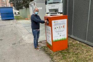 El Hospital General de Valencia cuenta con un nuevo contenedor donde reciclar aceite usado