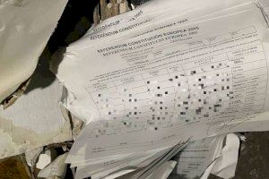 El PP acudirà a l'Agència Espanyola de Protecció de Dades pels documents apareguts en un contenidor en la Vall