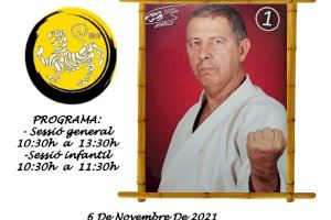 El Club Karate de Canals organitza una jornada de portes obertes amb la participació de Marceliano Gómez