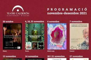El Teatre Calderón presenta la programació per als dos últims mesos de l’any