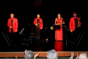 El cuarteto LUX AETERNA conmemora el día Internacional del Saxofón en Pilar de la Horadada