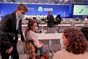 La delegación valenciana ha asistido a las sesiones de la Conferencia de Naciones Unidas sobre Cambio Climático que se celebra en Glasgow