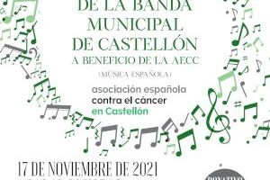 Concierto extraordinario de la Banda Municipal de Castelló a beneficio de laAsociación Española Contra el Cáncer