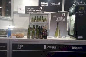 Buñol participa por primera vez en la Feria Mediterránea Gastrónoma con una conocida empresa local de vinos