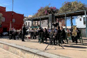 El Ayuntamiento de Valencia ha contado un año más con la participación de agrupaciones de la Coordinadora de Sociedades Musicales de la ciudad de Valencia