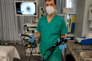 La Unidad de Endoscopia del Hospital General Universitario de Elche incorpora a su cartera de servicios la última tecnología en enteroscopia