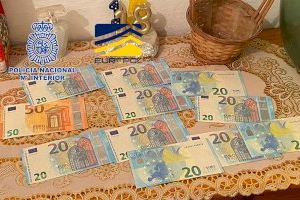43 personas detenidas en una operación contra la introducción de billetes falsos
