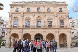 Castelló rep a un grup de visitants de Montpeller que segueixen la ruta del rei Jaume I