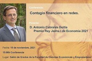 La Universidad de Alicante y el Foro Económico Germán Bernacer organizan una jornada con Antonio Cabrales