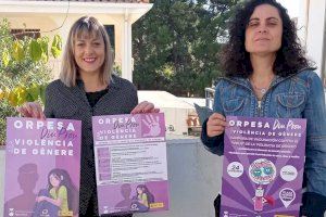 Oropesa del Mar celebra la Setmana Violeta per commemorar el 25N