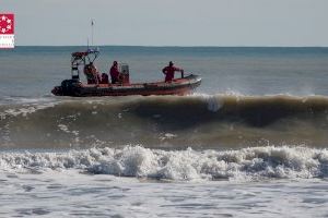 Se suspende definitivamente la búsqueda del hombre desaparecido en el mar en Burriana