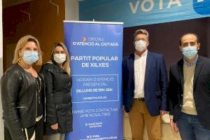 El PPCS abre oficina ciudadana en Xilxes para resolver los problemas que el PSOE ignora