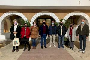 La ejecutiva del PSPV-PSOE de la provincia de Castelló se reúne con el grupo municipal de Ribesalbes para hacer llegar sus demandas a las instituciones