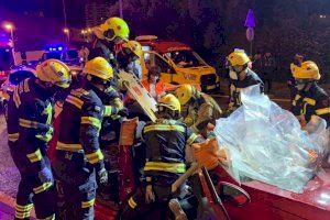 Alicante registra tres accidentes graves esta madrugada