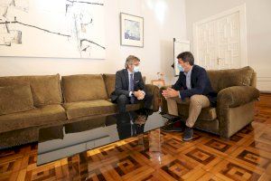 Mazón se reúne con el consejero de Hacienda de Murcia para abordar la infrafinanciación de ambas comunidades