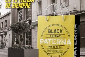 Paterna lanza una campaña municipal para impulsar las compras del Black Friday en el comercio local