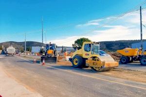 Obras Públicas mejora el acceso a les Coves de Vinromà desde la CV-10 con una inversión de 500.000 euros