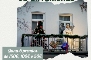 Primer concurso de decoración navideña de balcones en Teulada Moraira