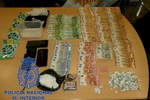 Cuatro operaciones policiales contra la droga en Valencia y Aldaia se salda con siete detenidos