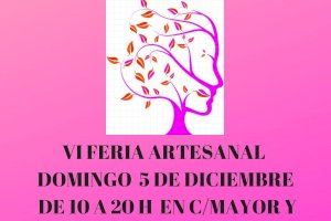 La Asociación de Mujeres Deva Pedralba celebra el proximo domingo 5 de diciembre la VI edición de su feria artesanal