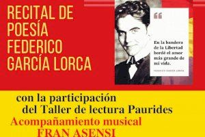 La FAVE clausura la Semana Cultural ‘Nuestros Barrios, Nuestra Gente’ con un recital de poesía de Federico García Lorca