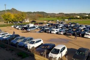 CSIF urge al Ayuntamiento de Xàtiva a concluir las actuaciones de asfaltado en la ampliación del aparcamiento del hospital