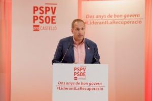 Blanch (PSPV-PSOE) valora la bajada del paro en Castelló y que sitúa a la provincia con más trabajadores y trabajadoras que antes de la pandemia
