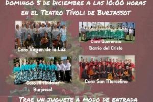 La Asociación Andaluza Al Andalus 25 de Burjassot celebra su II Certamen de Villancicos