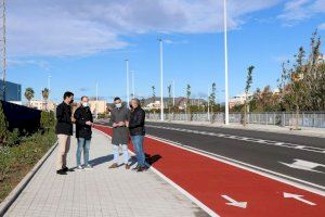 Conclouen les obres de l'avinguda Andoni Sarasola i queda definitivament oberta al trànsit