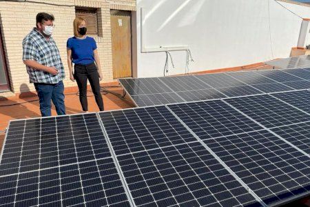 Bellreguard recibe 25.367 euros del plan Reacciona de la Diputació para la instalación de placas solares