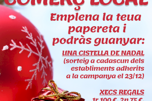 L'Alcúdia de Crespins enceta la campanya ‘Al Nadal i sempre comerç local’