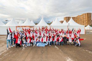 Vithas cuida a los voluntarios del Maratón Valencia