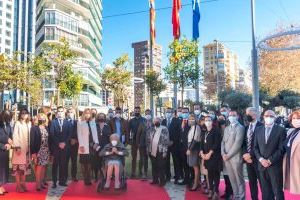 María Zaragoza y Bárbara Pérez homenajeadas en Benidorm en el Día de la Constitución