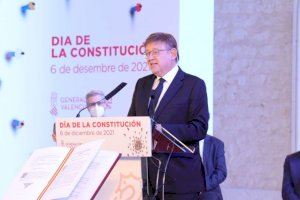 Puig, el dia de la Constitució: "Ni Espanya és Madrid, ni hi caben els independentismes"