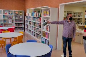 Finalizadas las obras de ampliación de la sala infantil de la biblioteca Enrique Amat