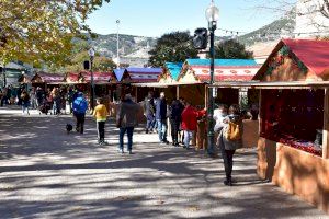 ‘El Mercat de Nadal’ que organiza el Ayuntamiento de Alcoy contabiliza más de 28.000 visitantes