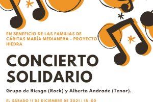 Una parroquia valenciana organiza un concierto solidario para 110 niños y 20 mujeres en riesgo de exclusión a los que atiende en su Cáritas