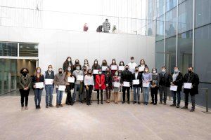 L'Aula Fundació Banc Sabadell de Promoció del Talent premia l'estudiantat excel·lent de la Universitat Jaume I