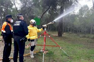 L'Eliana es dota de canons per a previndre els incendis forestals